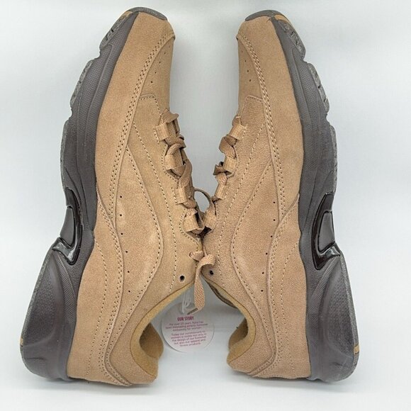 Ryka Suede Walking Sneakers Catalyst III Sand Brown Arch Support Lace Up 9 Wide - Picture 11 of 11